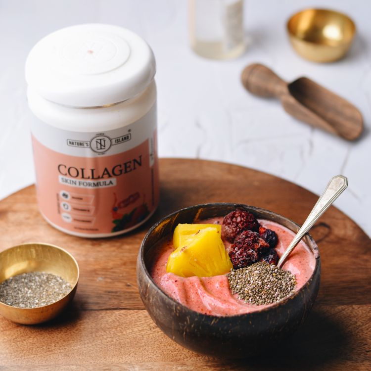 Collagen, Pineapple & Berry Smoothie